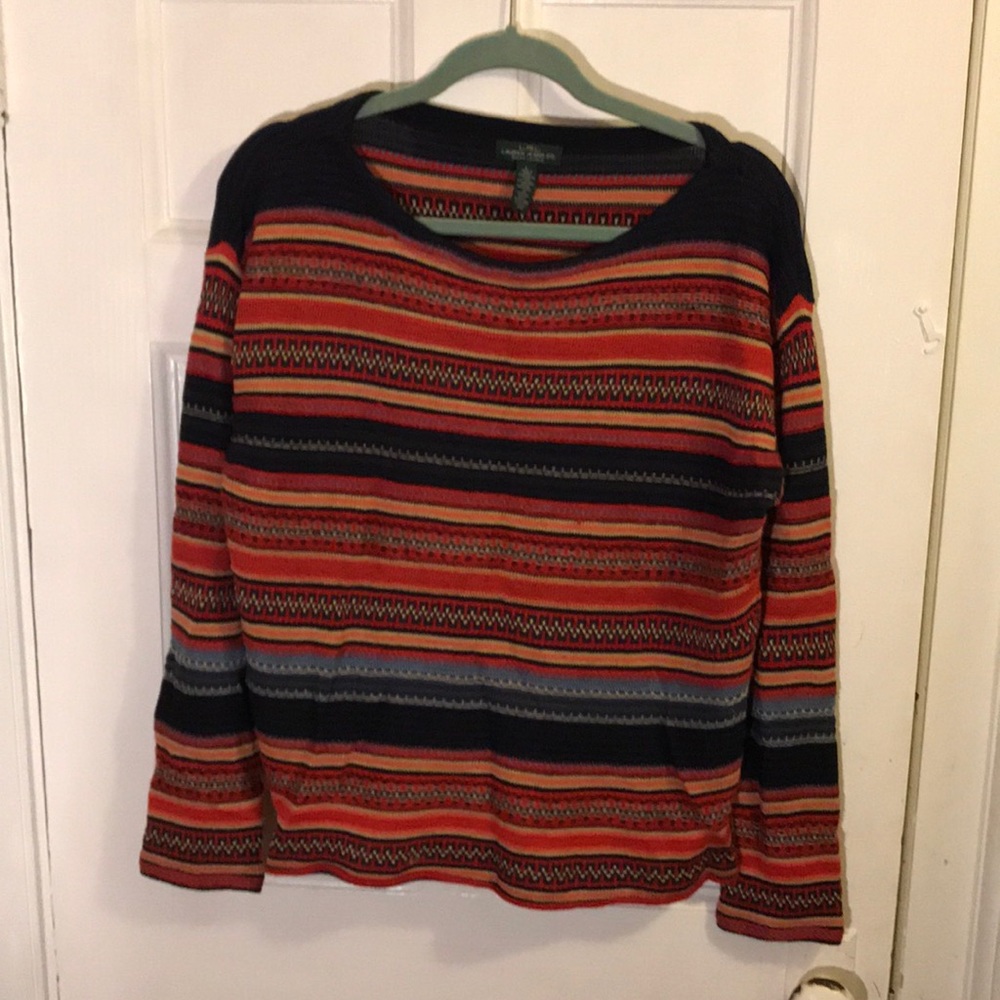 Large Ralph Lauren Cotton/Linen Sweater